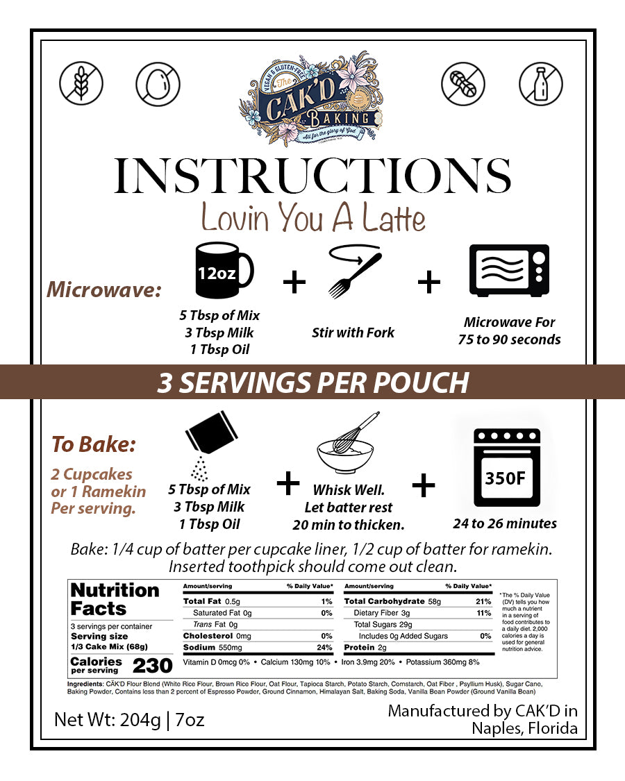 Lovin’ You A Latte (Cinnamon Espresso) flavor