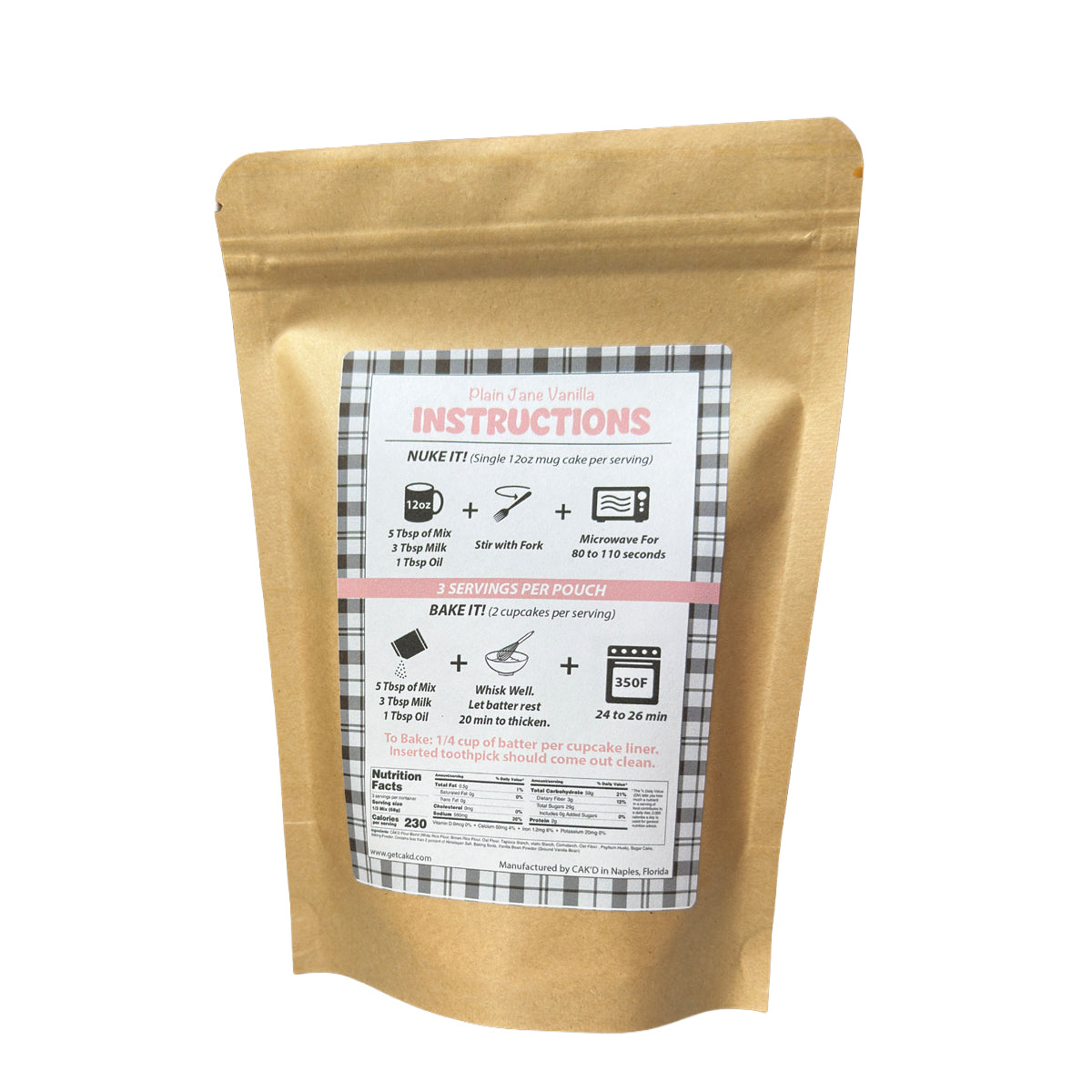 Plain Jane Vanilla Flavor