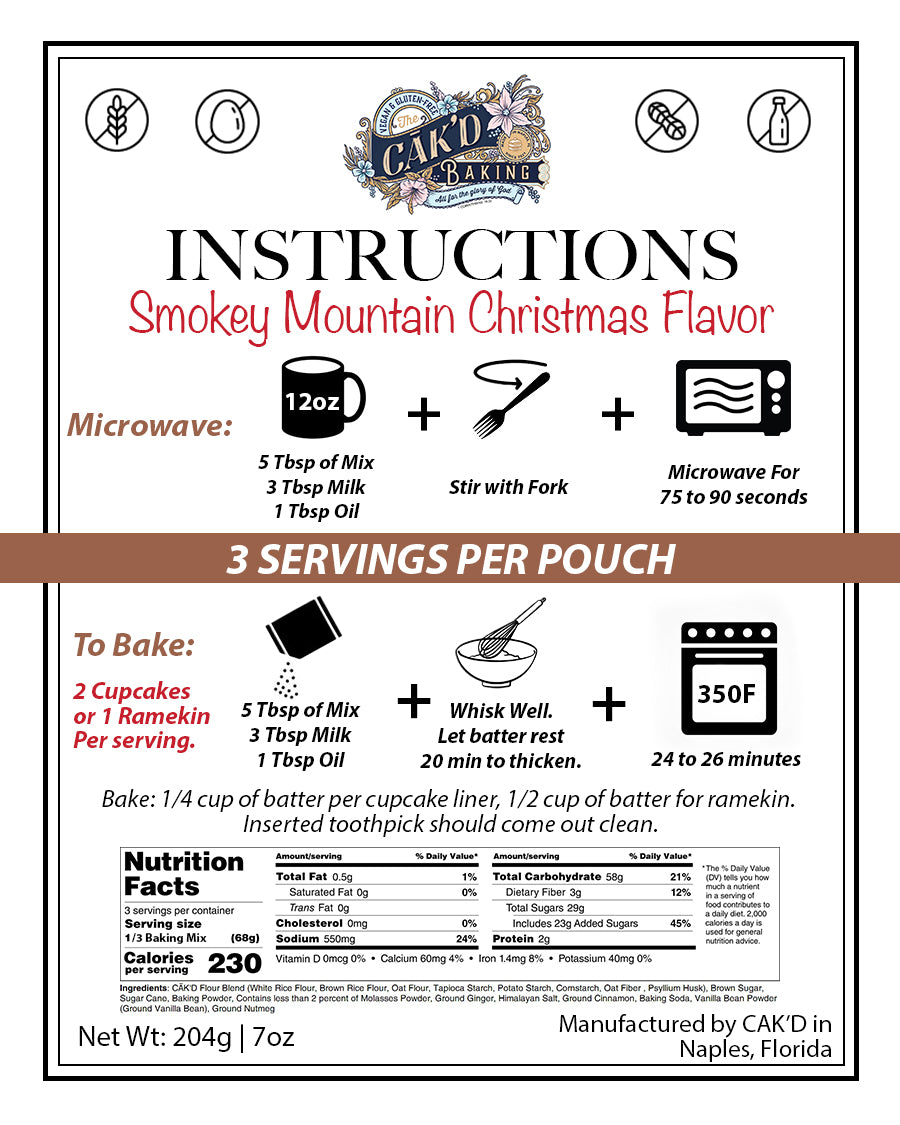 Smoky Mountain Christmas (Gingerbread Flavor)