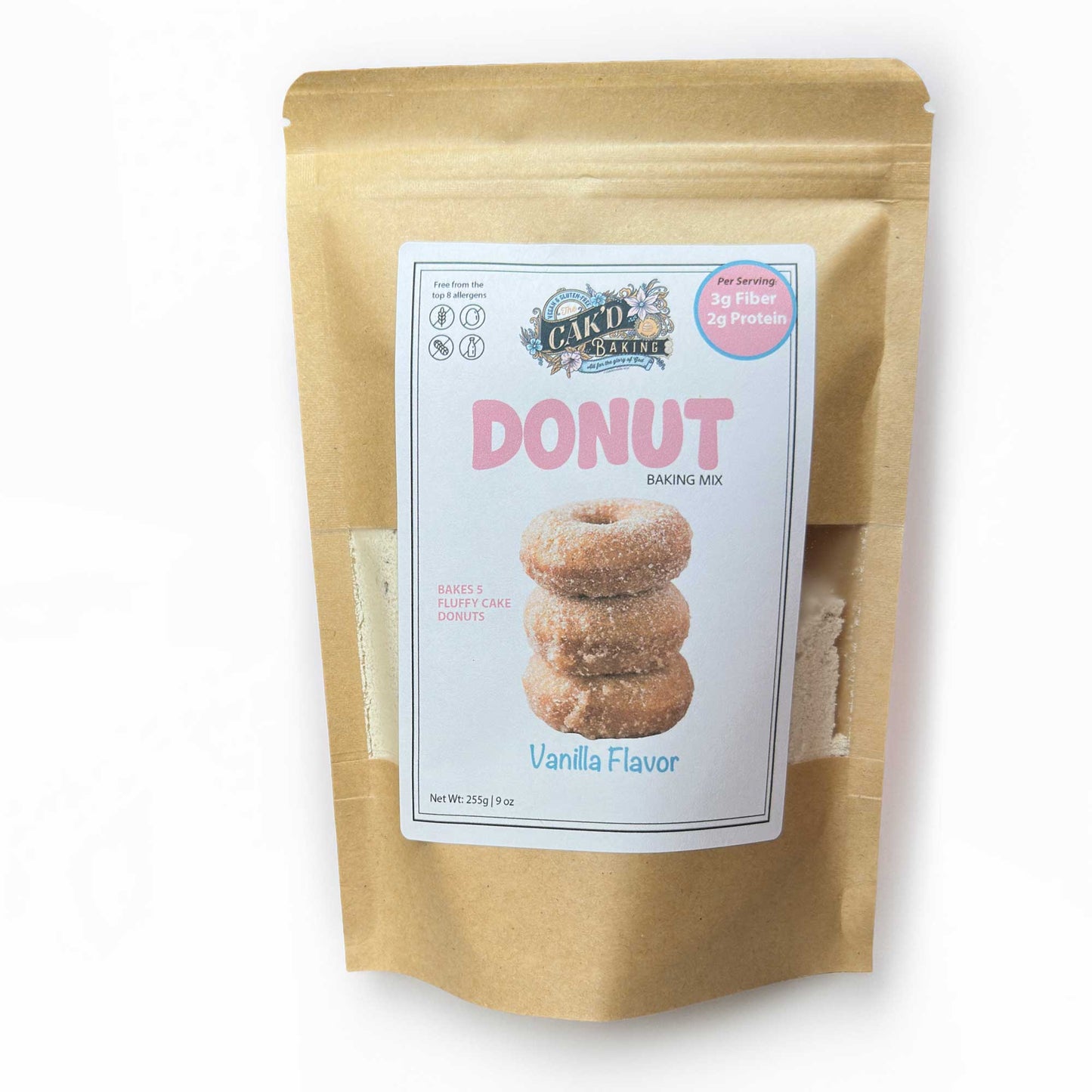 Vanilla Cake Donut Mix