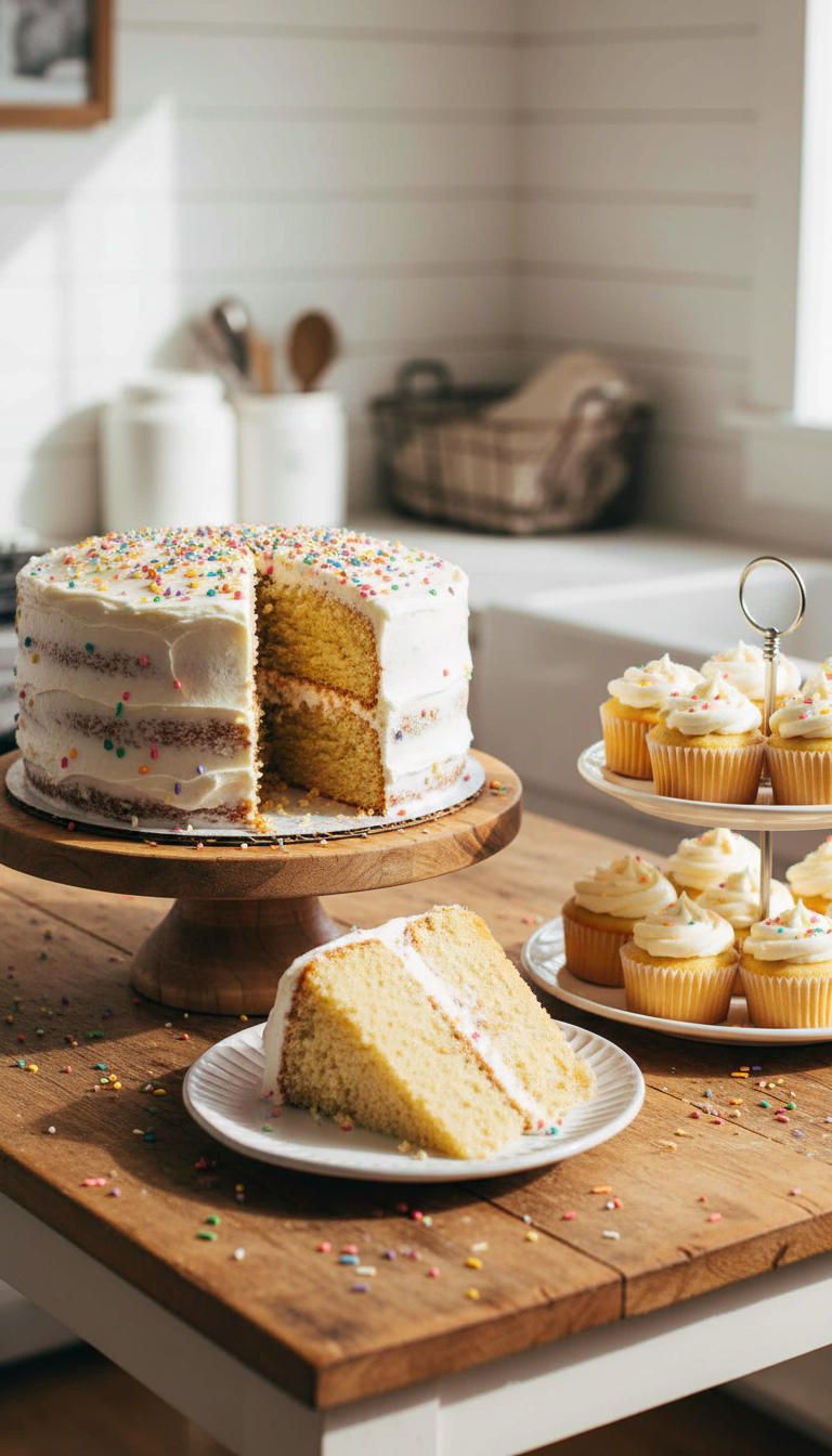 Professional batch vanilla cake mix - gluten-free vegan baking